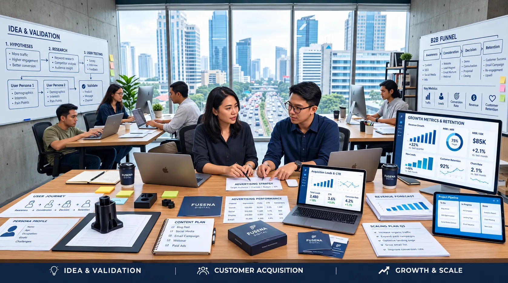Digital Marketing Agency untuk Startup Jakarta: Strategi Sesuai Tahap Growth