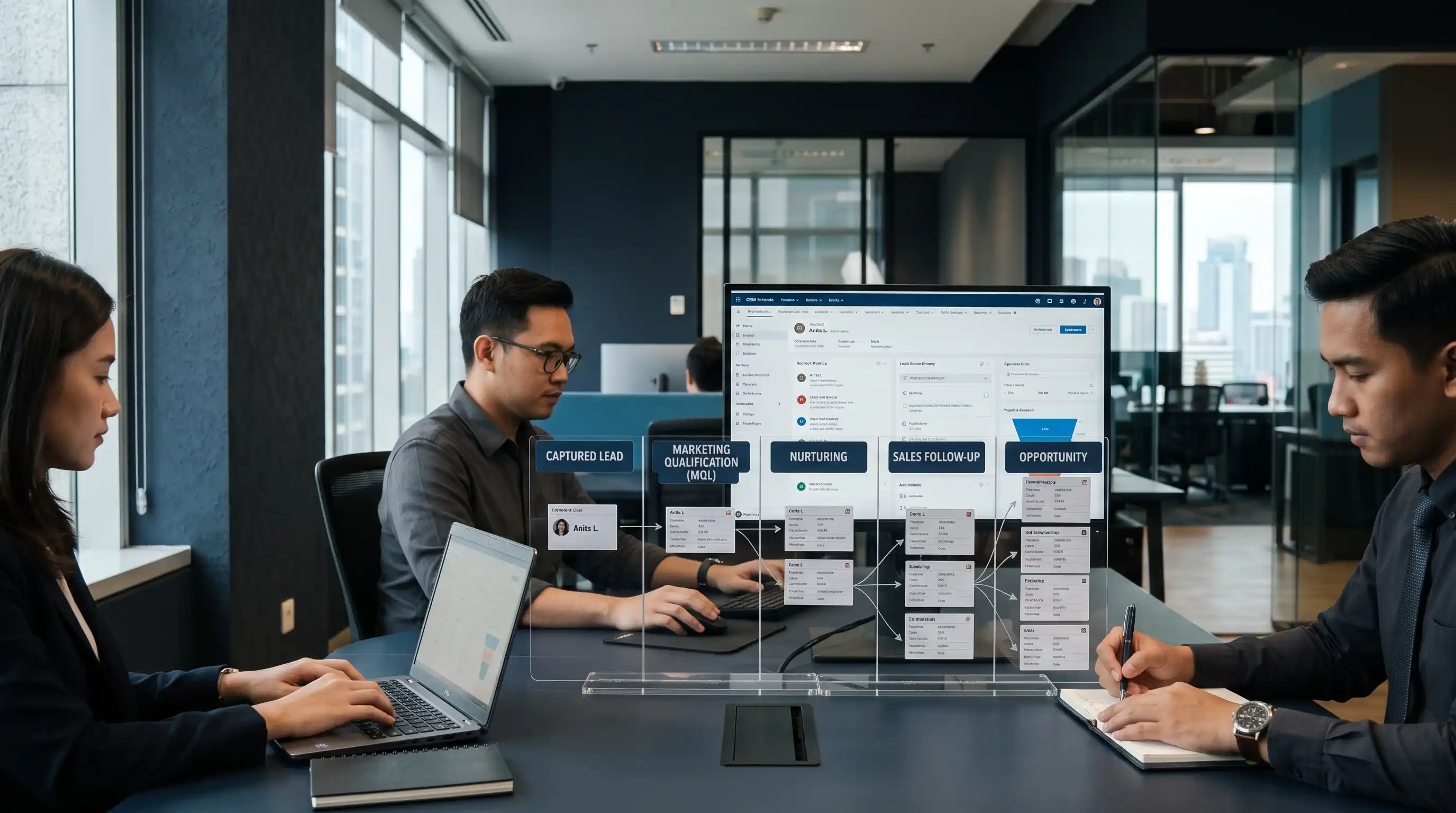 Jasa CRM Marketing Jakarta: Integrasi Data Lead